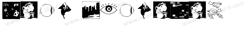 scan francico字体转换